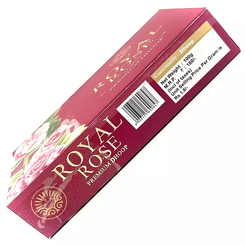 Raviikara ROYAL ROSE Premium Wet Dhoop 100g
