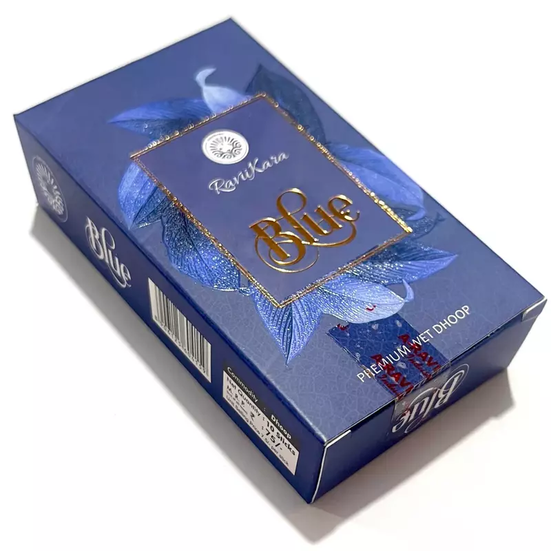 Raviikara BLUE Premium Wet Dhoop (10 Sticks)