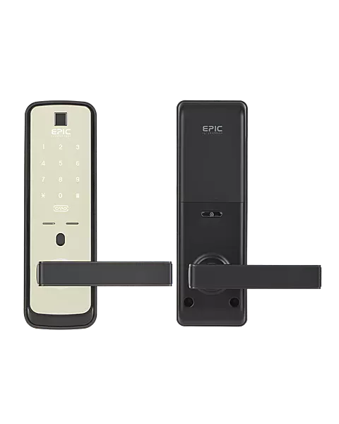 Epic ES-F7000K Mortise Digital Door Lock with Fingerprint, PIN Number, RFID Card and Mechanical Key
