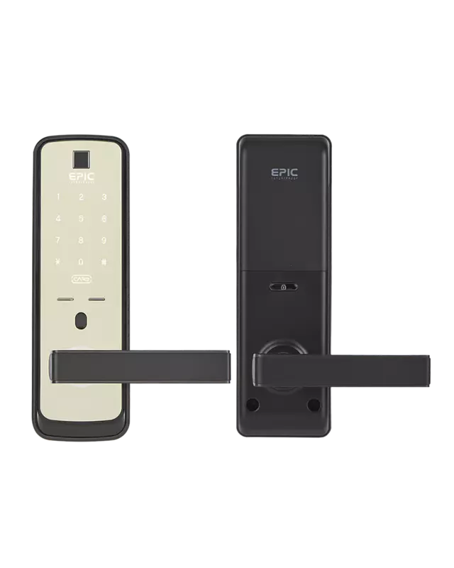 Epic ES-F7000K Mortise Digital Door Lock with Fingerprint, PIN Number, RFID Card and Mechanical Key