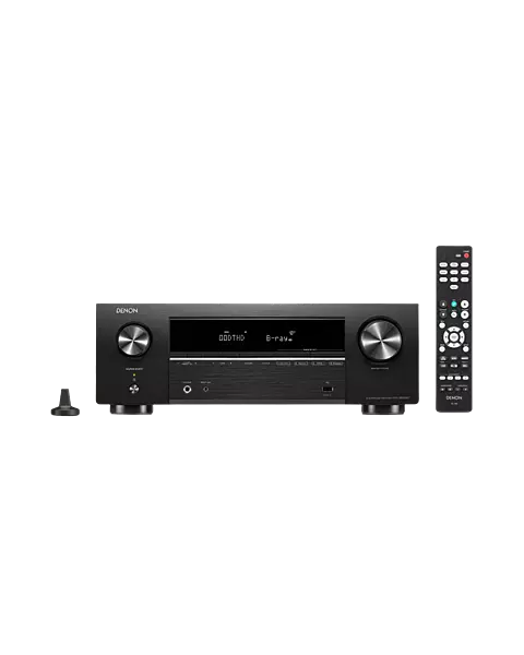 Denon AVR-X250BT 5.1 Channel 4K Ultra HD AV Receiver 130W per Channel