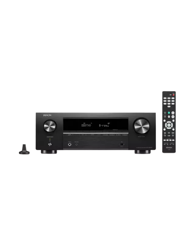 Denon AVR-X250BT 5.1 Channel 4K Ultra HD AV Receiver 130W per Channel