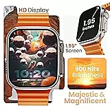 Lapcare Smart Watch Crush LSW 015 offers Bluetooth calling, virtual assistant, 1.95″ HD display with 900 nits brightness, 100+ sports modes, health tracking & IP68 water-resistance.