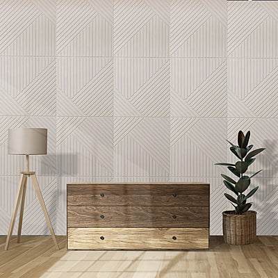 Sehrawat Brothers Light Blue ModernGravita Panel SBMGP07- Elegant Home Decor | My Wall Panels