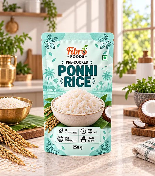 Ready-to-Eat Ponni Rice – 250g