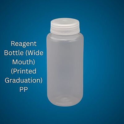 Reagent Bottle (Wide Mouth) (Printed Graduation) PP - PL