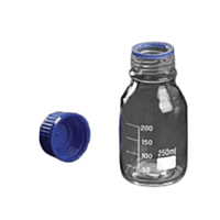 Reagent Bottle with Blue Screw Cap