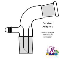 Receiver Adapters - Bend or Straight with Vacuum connection