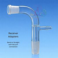 Receiver Adapters - Bend or Straight with Vacuum connection