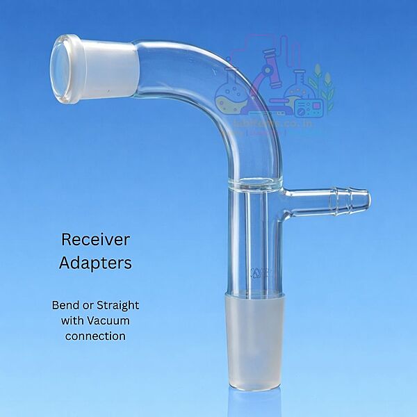 Receiver Adapters - Bend or Straight with Vacuum connection