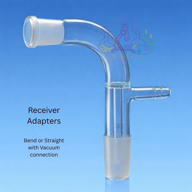 Receiver Adapters - Bend or Straight with Vacuum connection