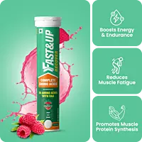 FAST&UP RECOVER WITH 20 AMINO ACIDS -RASPBERRY