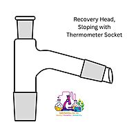 Recovery Head, Sloping with Thermometer Socket