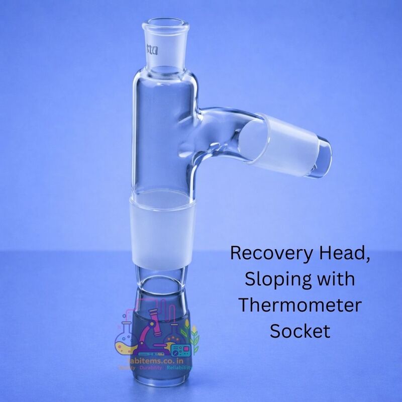 Recovery Head, Sloping with Thermometer Socket