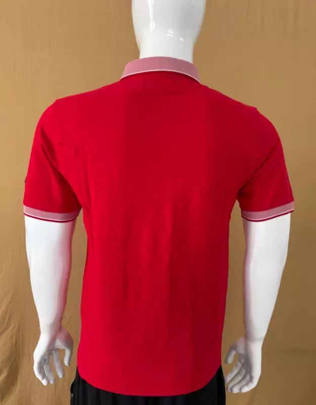 Men Red Poloshirt