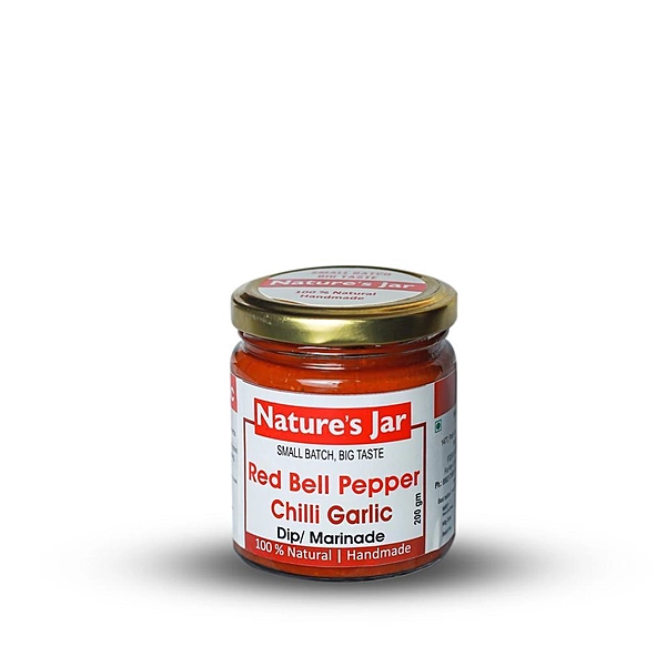 Red Bell Pepper Chilli Garlic Dip & Marinade