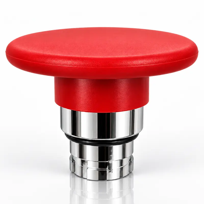 Emergency stop head spring return red φ40