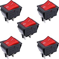 4A Receiver Switch With Light DPST ON-OFF 4A Receiver Switch With Light DPST ON-OFF