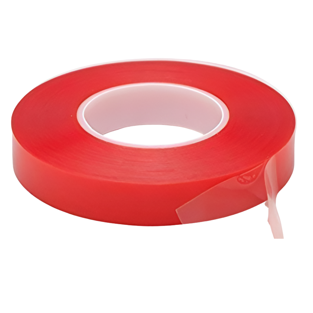 Red Tape Double Sided Transparent Clear Adhesive 6mm