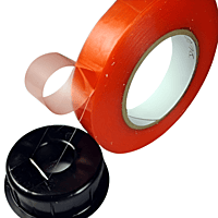 Red Tape Double Sided Transparent Clear Adhesive 6mm