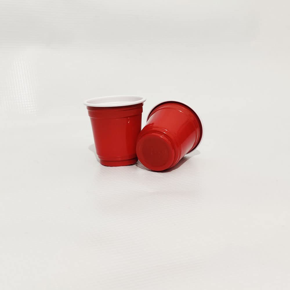 The Magic Balloon Store - Beer Pong Shot Glasses For Holi, Bachelor Cocktail New Year and Wedding Party Supplier - Liquid Capacity 60ml Pack of 30pcs