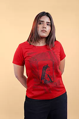 Women's Regular T-Shirt - Red