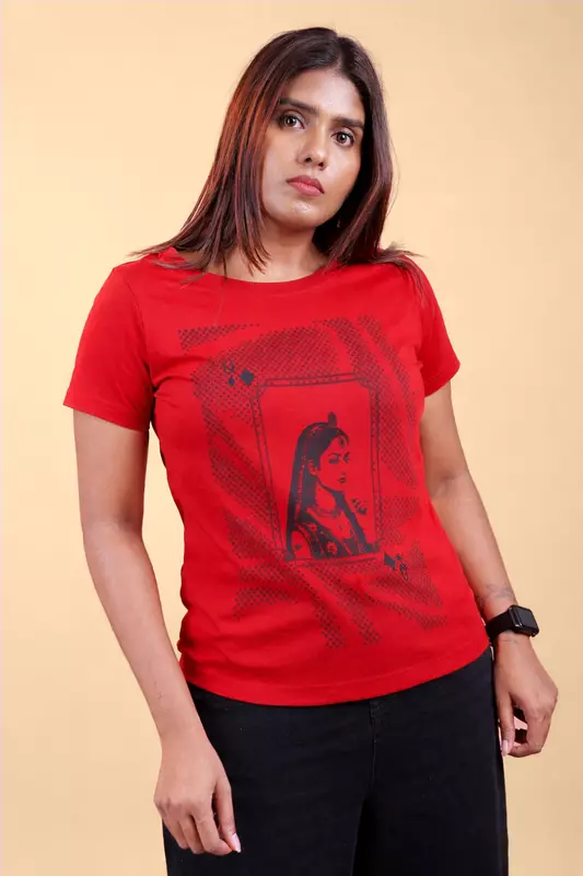 Women's Regular T-Shirt - Red