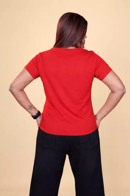 Women's Regular T-Shirt - Red