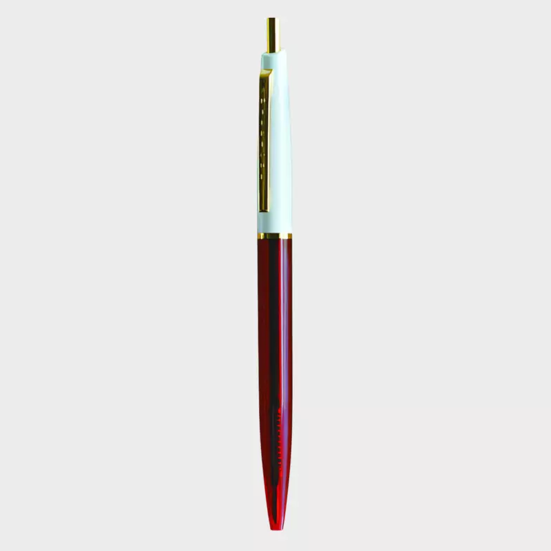 Anterique Oil-based Ballpoint Pen 0.5 White Red