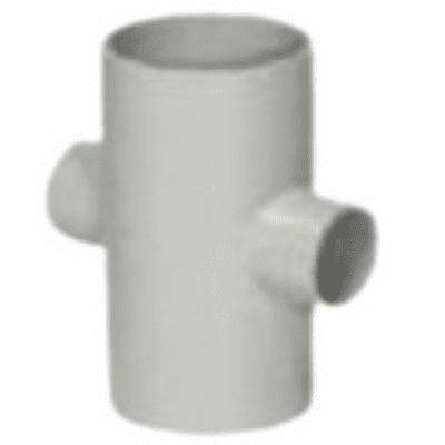 Reducing Cross Tee, 63*40 mm, 2"*1-1/4" Inch, Agriculture PVC Fittings