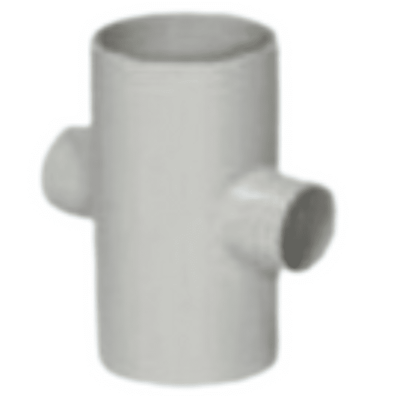 Reducing Cross Tee, 63*40 mm, 2"*1-1/4" Inch, Agriculture PVC Fittings