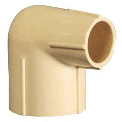Reducing Elbow, 40*25mm, 1-1/2*1(Inch), Life Line C-PVC Hot and Cold Water System 