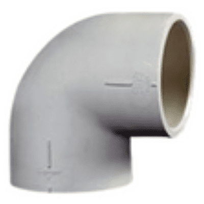 Reducing Th. Elbow, 32*20 mm, 1"*1/2" Inch, Agriculture PVC Fittings