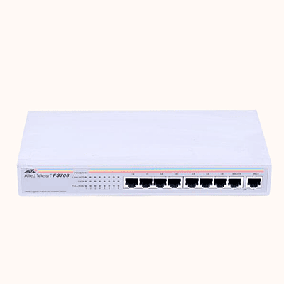 Refurbished Alied Telesyn Switch 100MB 8 Port (AT-FS708)