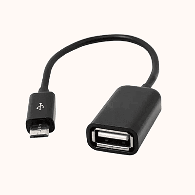 Refurbished BEST Micro USB Cable 0.5 m OTG Cable