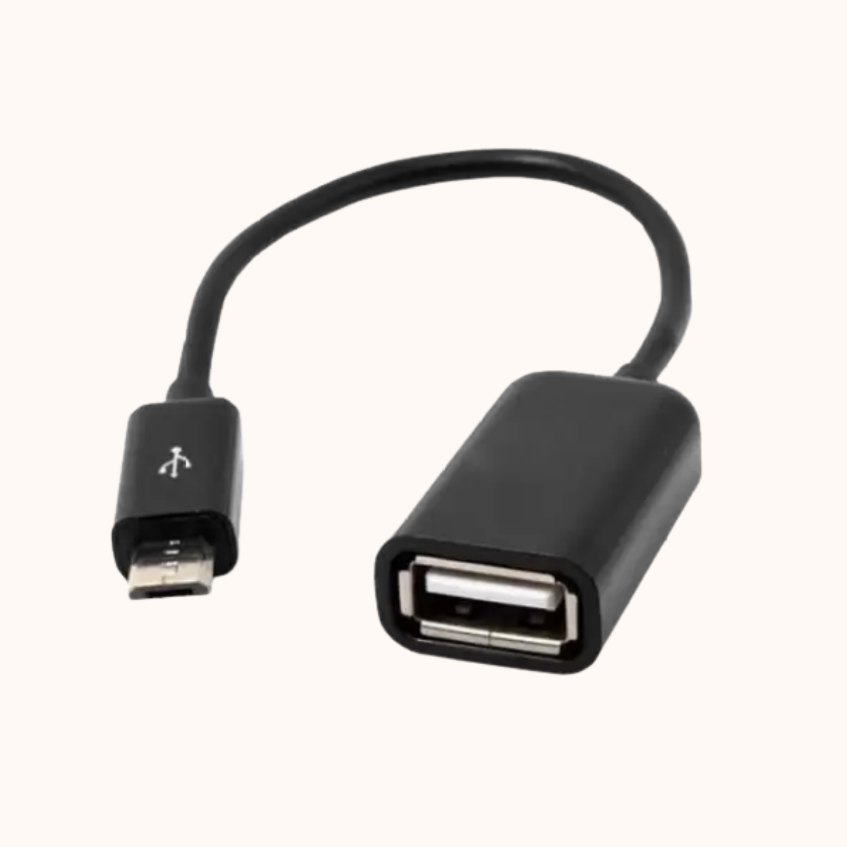 Refurbished BEST Micro USB Cable 0.5 m OTG Cable