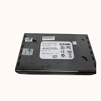 Refurbished D-Link Ethernet Network Switch 10/100m 8Port (DES-1008D)
