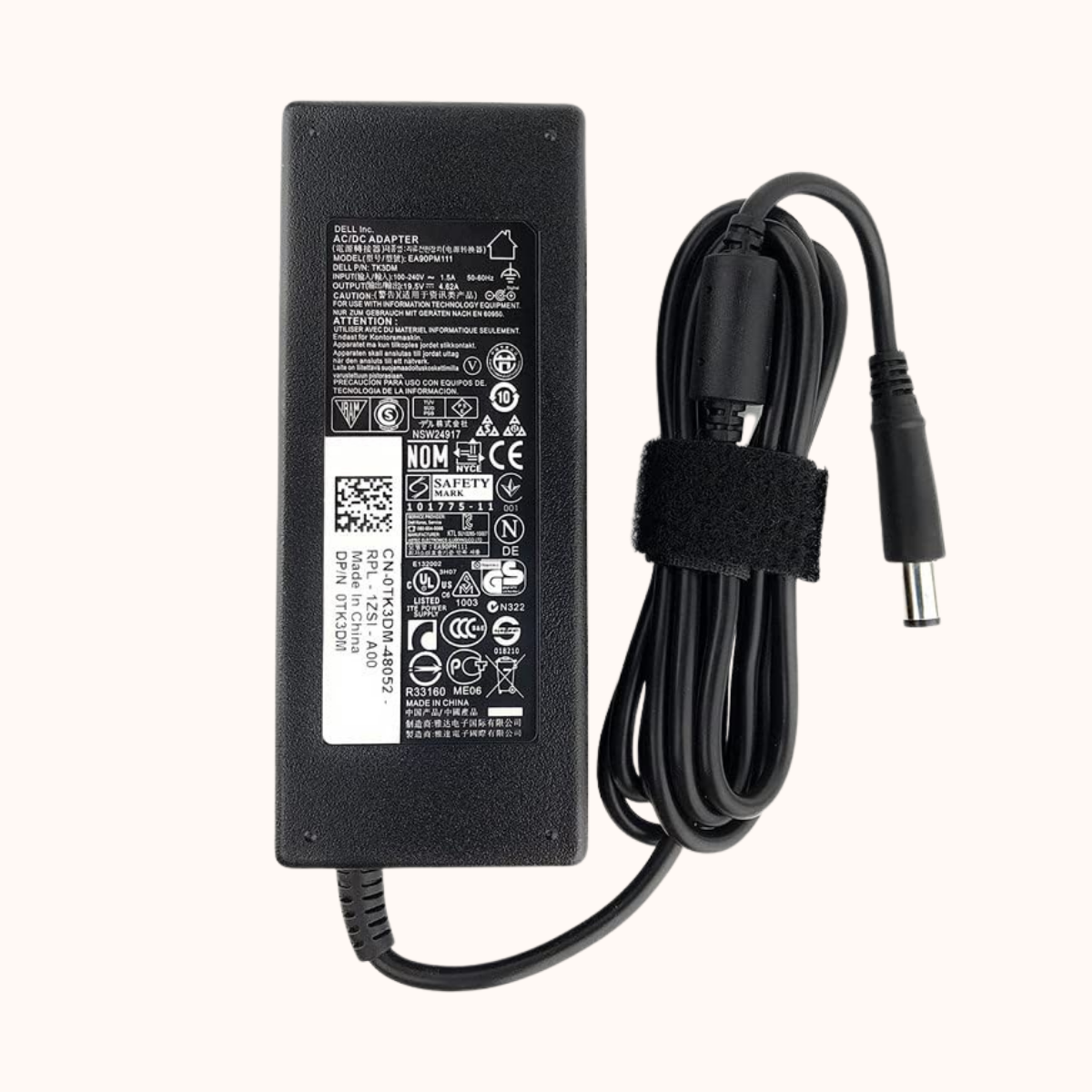 Refurbished DELL 90W Adapter 7.5mm (LA90PM111)