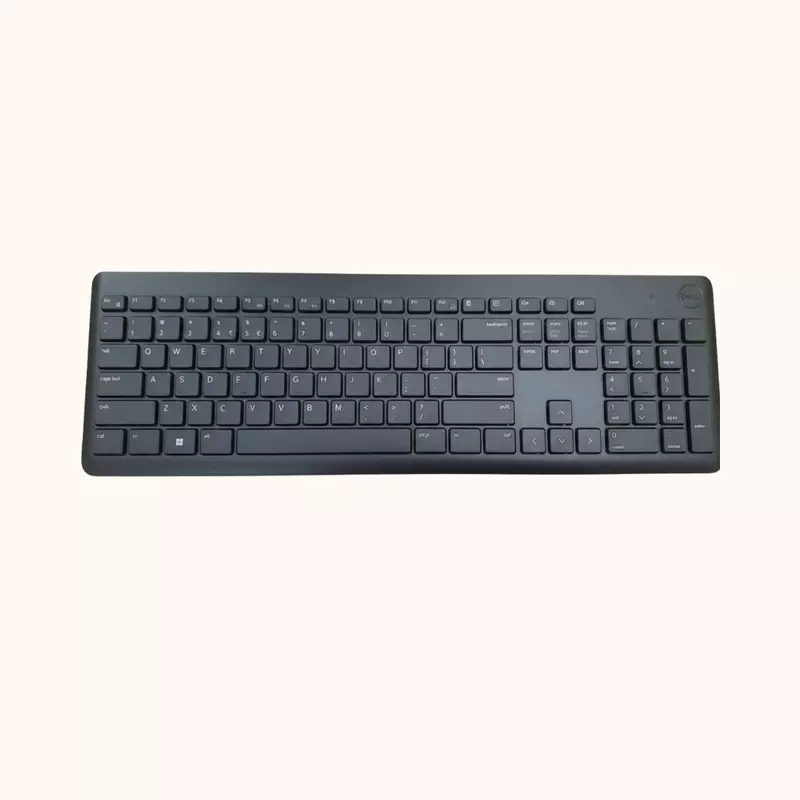 Refurbished DELL KM3322W Keyboard & Mouse Combo, Anti-fade & Spill-resistant Keys Wireless Multi-device Keyboard