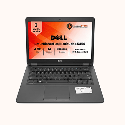 Refurbished Dell Latitude E5450-4GB/120GB/14"