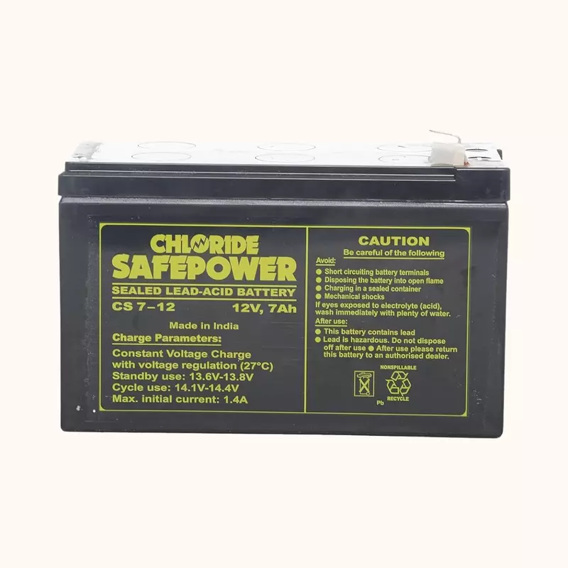 Refurbished Exide UPS Battery (CS7-12)