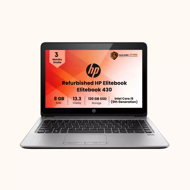 Refurbished HP Elitebook 8GB/120GB SSD ,Elitebook 430