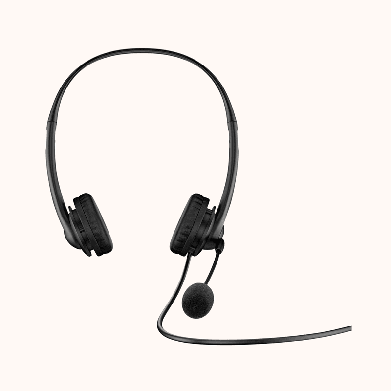Refurbished HP Stereo USB Headset USB G2 (428H5AA)