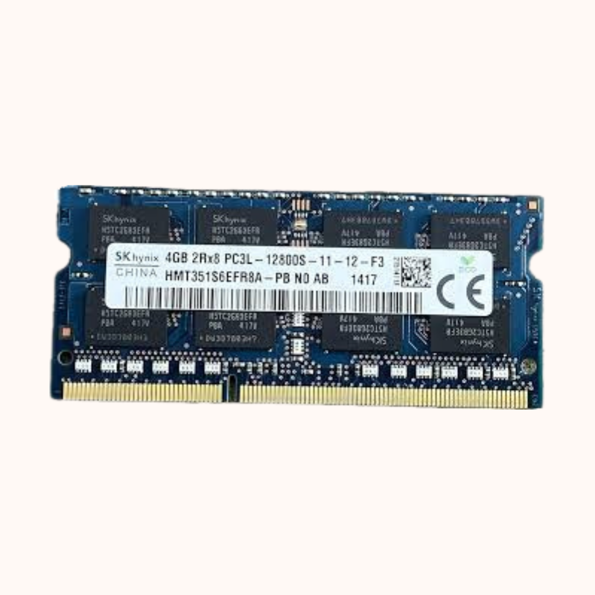 Refurbished Hynix 4gb Ddr3l Pc3-12800 (Hmt351s6efr8a-pb)