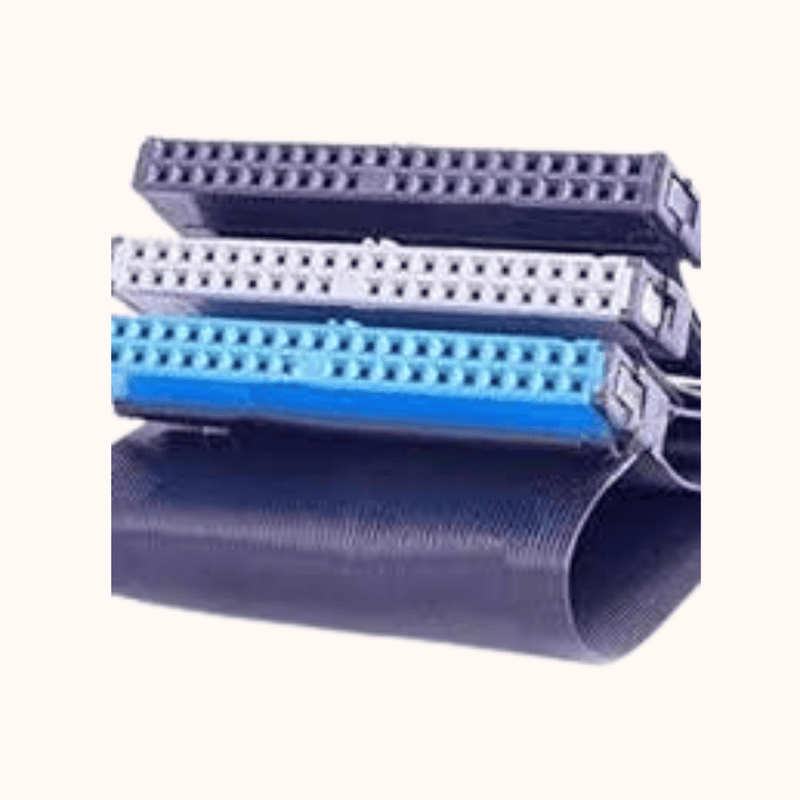 Refurbished IDE Ata 40-Pin 80 Wire Pata/ eide/ Female to Female Dual Drive Ultra Flat Data Transfer Power Sharing Cable For Computer Motherboard to Hard disk or HDD.