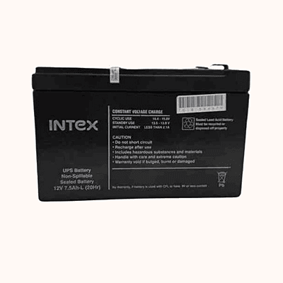 Refurbished Intex 12V 7.5 AH Intex UPS Battery (IT-1275)