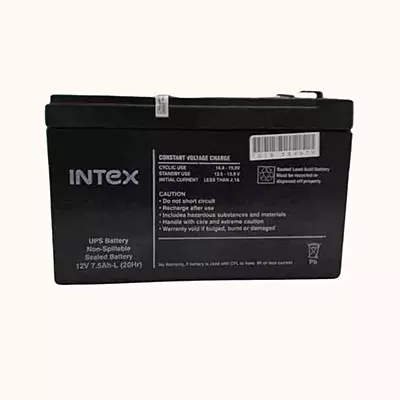 Refurbished Intex 12V 7.5 AH Intex UPS Battery (IT-1275)