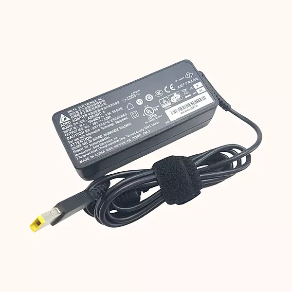 Refurbished Lenovo USB Slim Tip Rectangular Pin Laptop Adapter