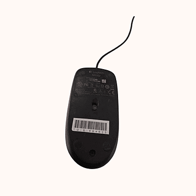 Refurbished Logitech Wired USB Mouse (M100R)