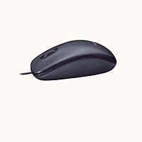 Refurbished Logitech Wired USB Mouse (M100R)